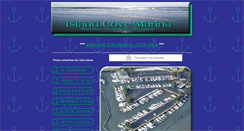Desktop Screenshot of islandcovemarina.org